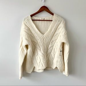 ANTHROPOLOGIE KNIT SWEATER!!